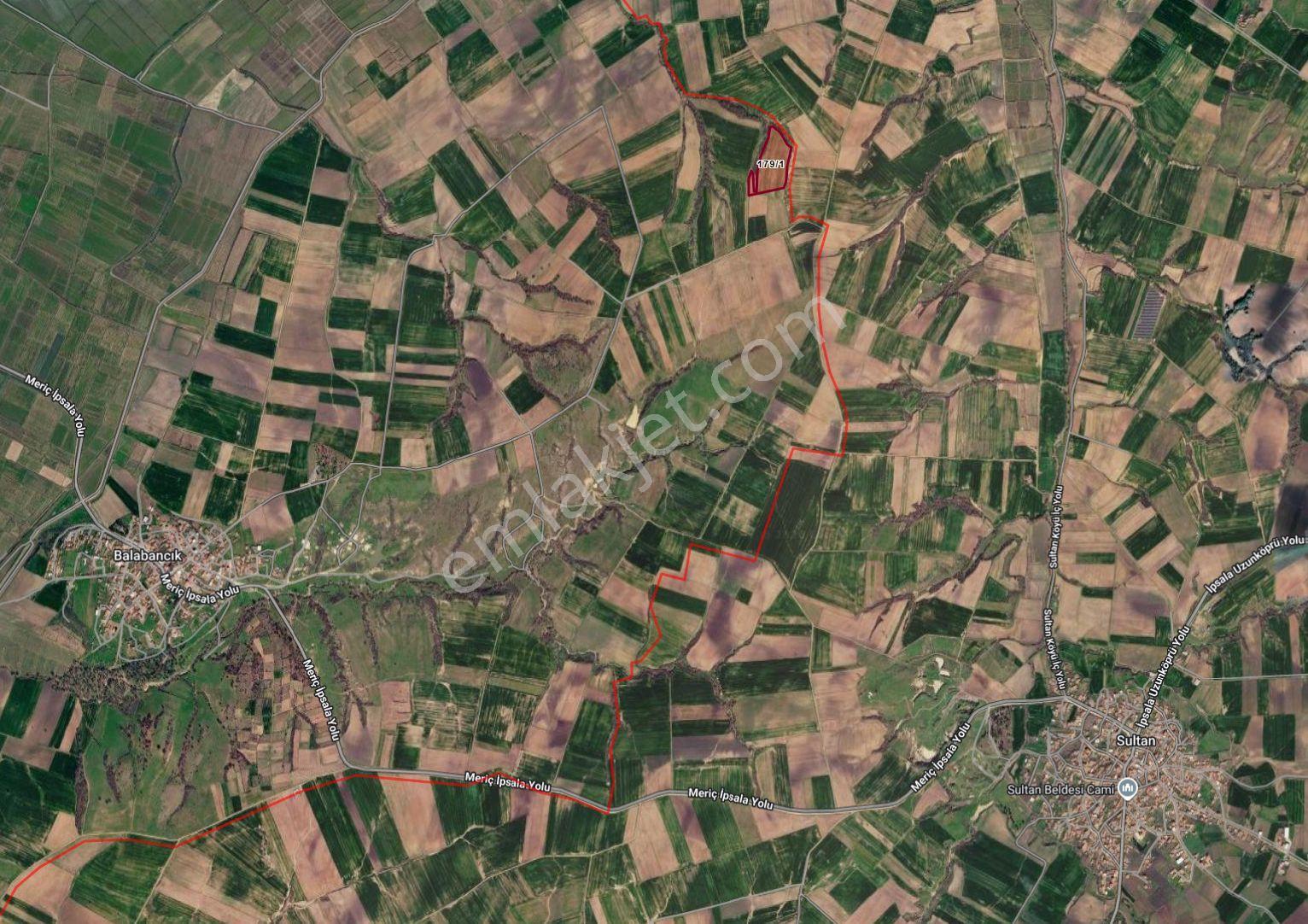 İpsala Balabancık'da 29.787 M² Takasa Açık Satılık Bağ Bahçe, Tarımsal Krediye Uygun Tarla — fotoğraf 2