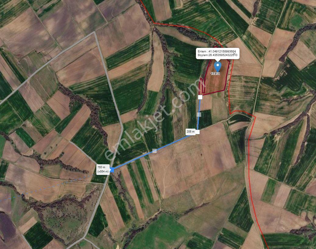 İpsala Balabancık'da 29.787 M² Takasa Açık Satılık Bağ Bahçe, Tarımsal Krediye Uygun Tarla — fotoğraf 3