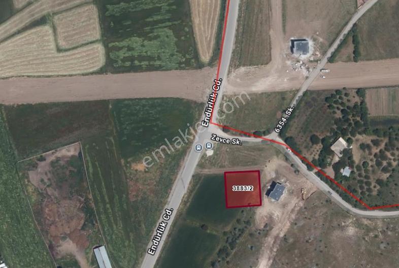Fetanet Emlaktan Endürlükte 977 M2 Temiz Villa Parseli — fotoğraf 2