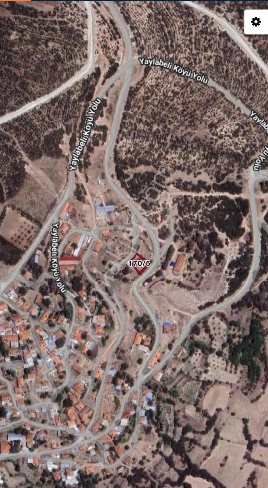 Burdur Merkez Yaylabelin'de Göl Manzaralı 440m2 Villa Arsası — fotoğraf 2
