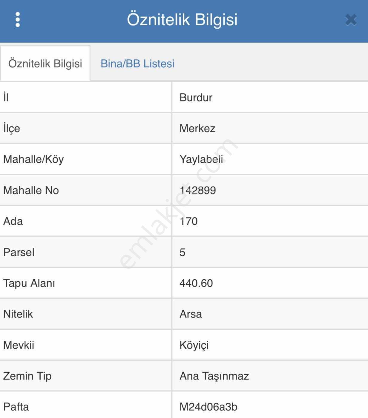 Burdur Merkez Yaylabelin'de Göl Manzaralı 440m2 Villa Arsası — fotoğraf 3