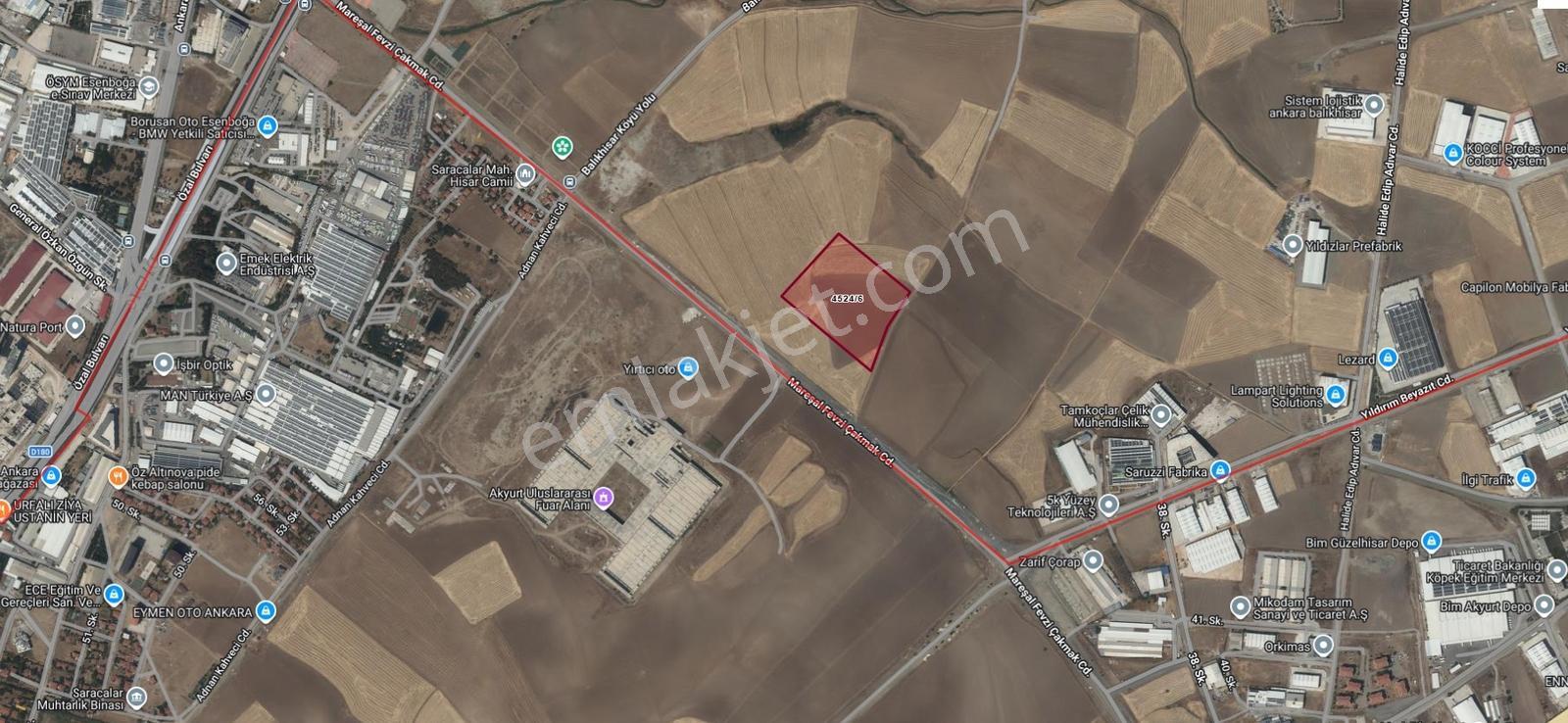 Balıkhisarda Metroya Yakın Mega Projeler Arasında 1.950 M² Arsa — fotoğraf 2