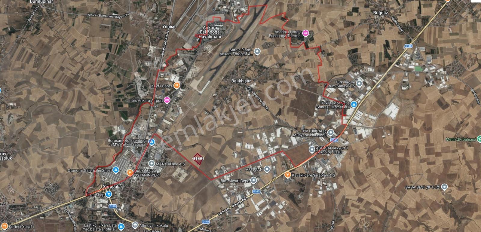 Balıkhisarda Metroya Yakın Mega Projeler Arasında 1.950 M² Arsa — fotoğraf 3