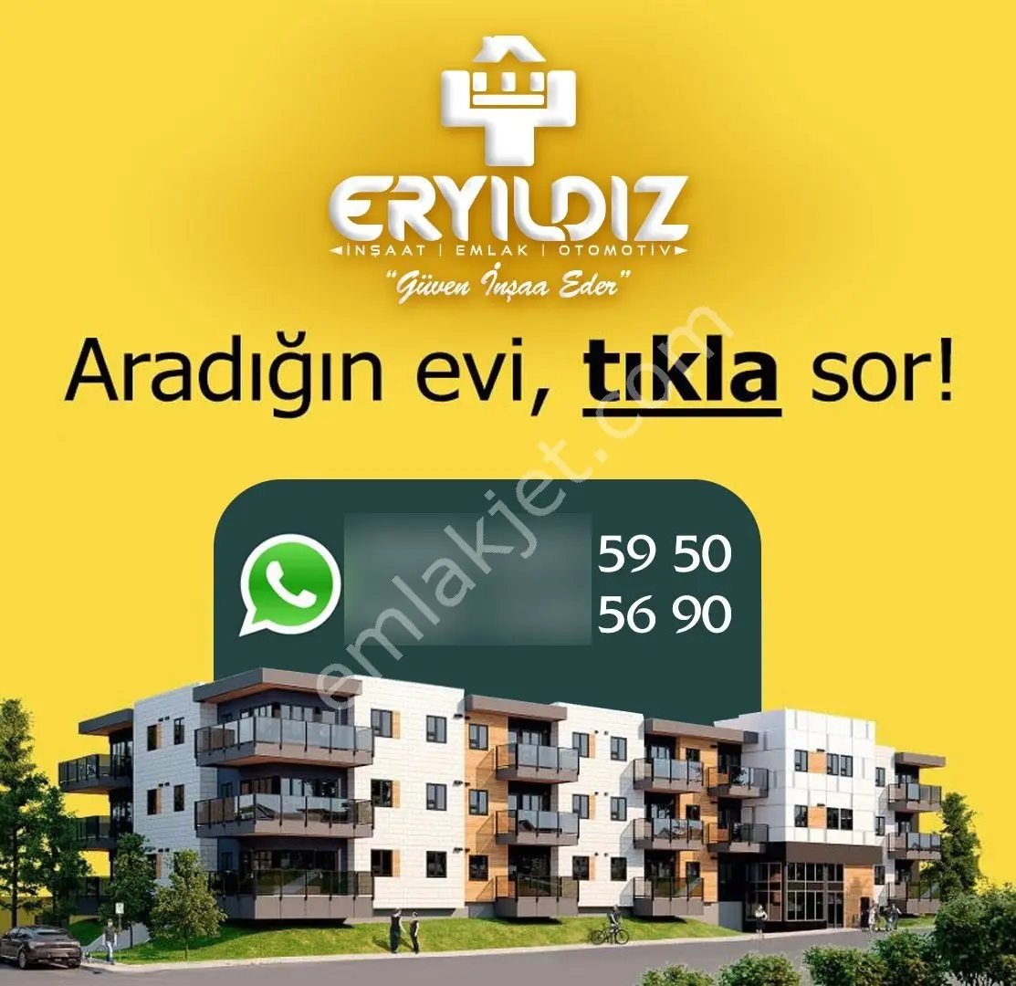 **eryıldız İnşaat'tan Fiyat Düştüü! İskanlı Lüks 2+1 %80 Kredili — fotoğraf 35