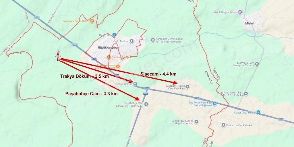 Redstone Lüleburgaz B.karıştıran'da 18.474 M² Satılık Tarla — fotoğraf 22