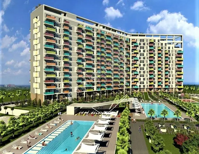 Mavişehir Soyak Optimus Havuz Cepheli Satılık 1+1ankastre Klima — fotoğraf 32