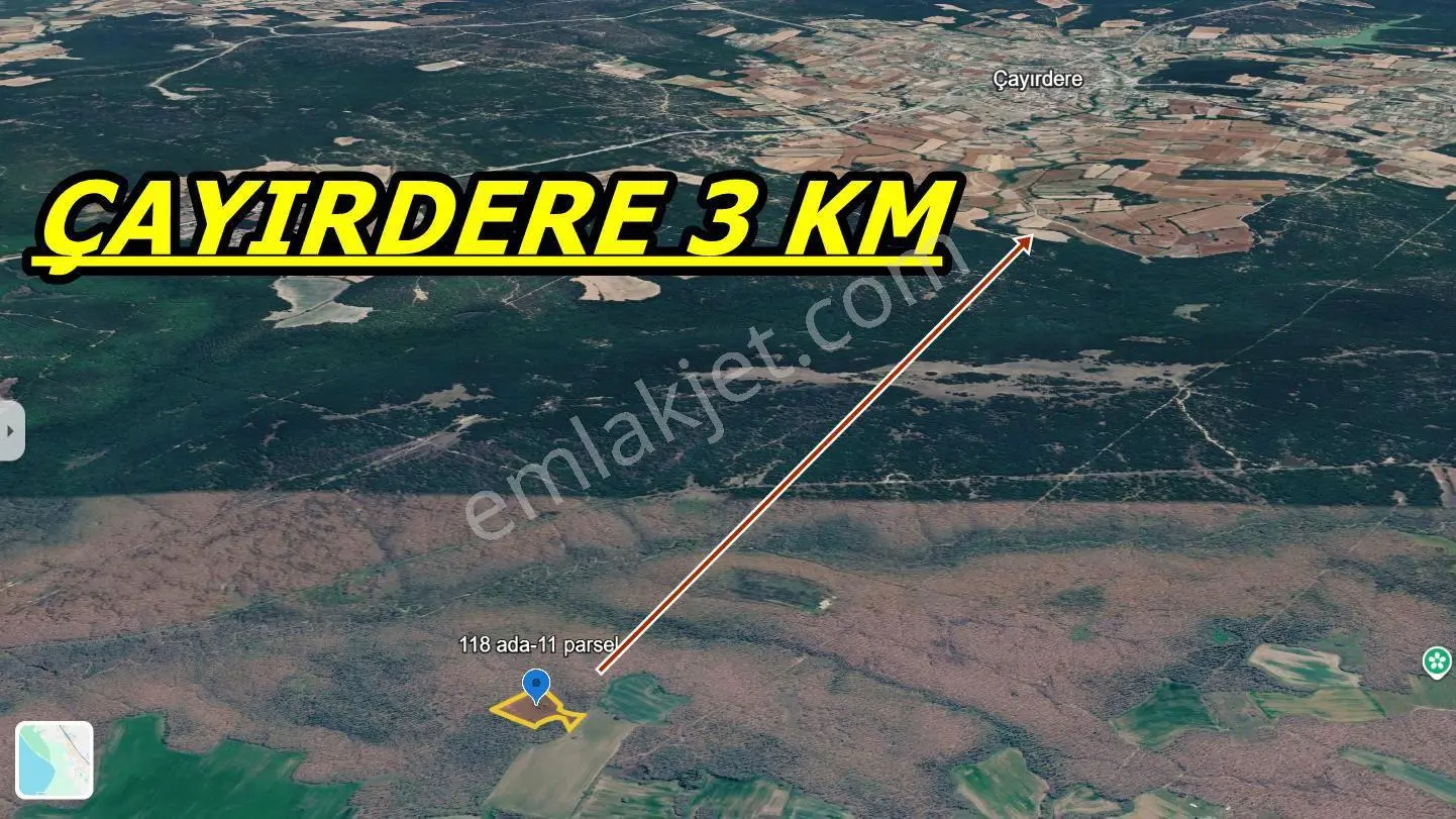 Silivri Çayırdere’de Tren Yoluna Yakın Satılık Müstakil Parsel — fotoğraf 2