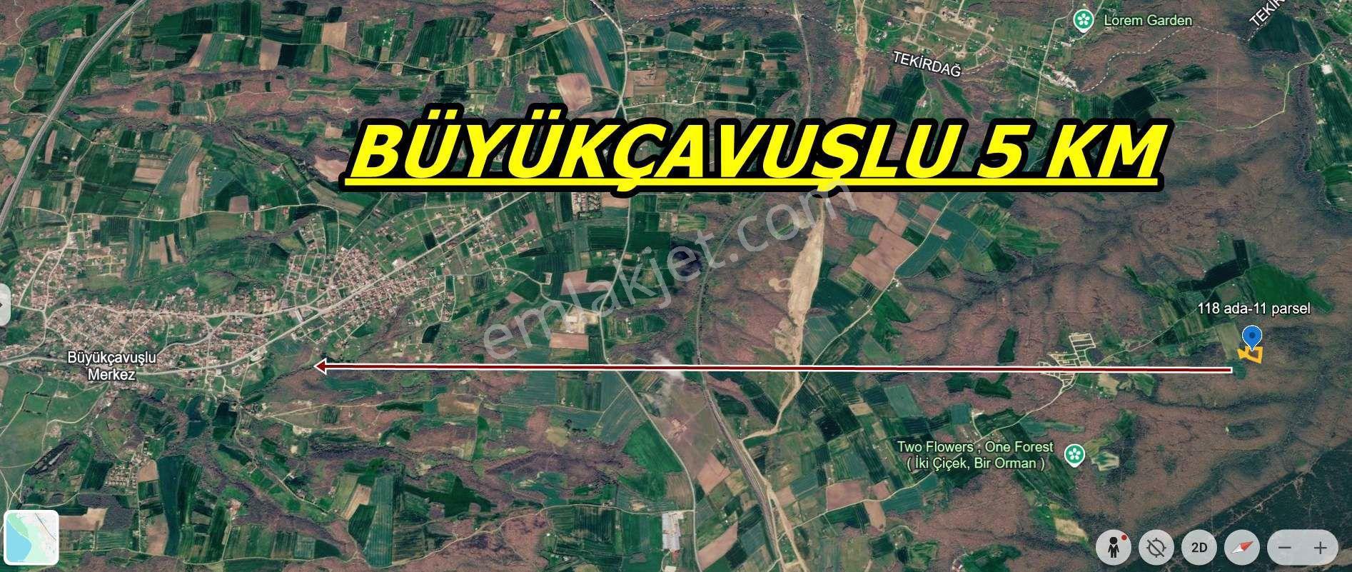Silivri Çayırdere’de Tren Yoluna Yakın Satılık Müstakil Parsel — fotoğraf 6