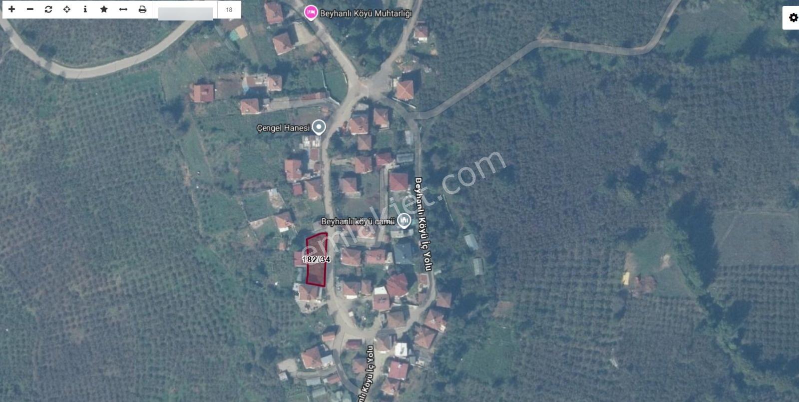 Beyhanlı Köyünde Denize 400 Metre Merkezi Konumda Satılık Arsa — fotoğraf 4