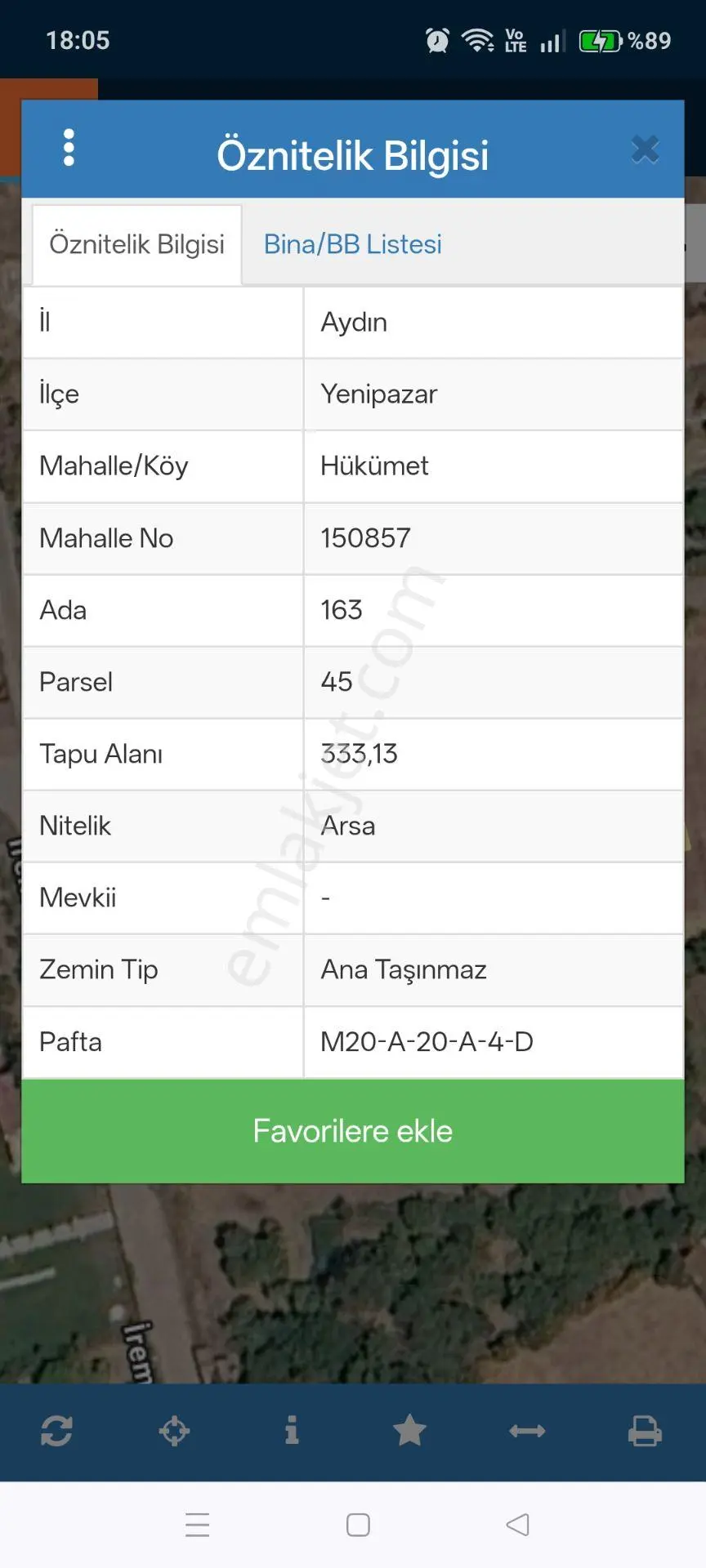 Yenipazar Hükümet Mahallesi Toplam 3 Adet Arsa Satılık 334 M² Arsalar — fotoğraf 3