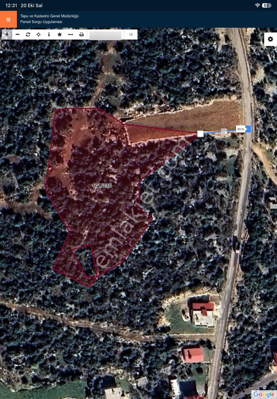 Mersin Erdemli Karaahmetlide 7.314,60 M² Satılık Tarım Arazisi — fotoğraf 2