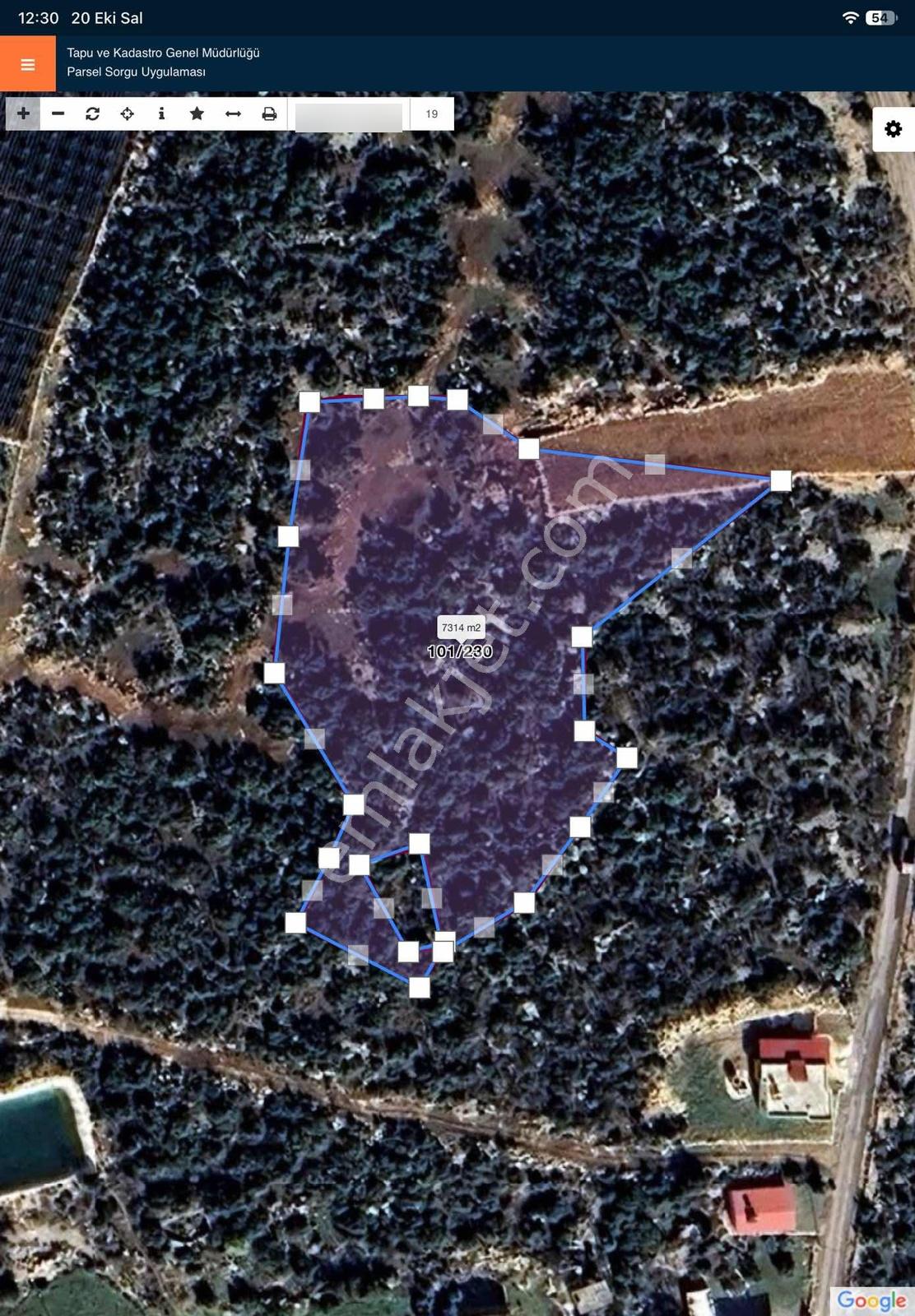 Mersin Erdemli Karaahmetlide 7.314,60 M² Satılık Tarım Arazisi — fotoğraf 3