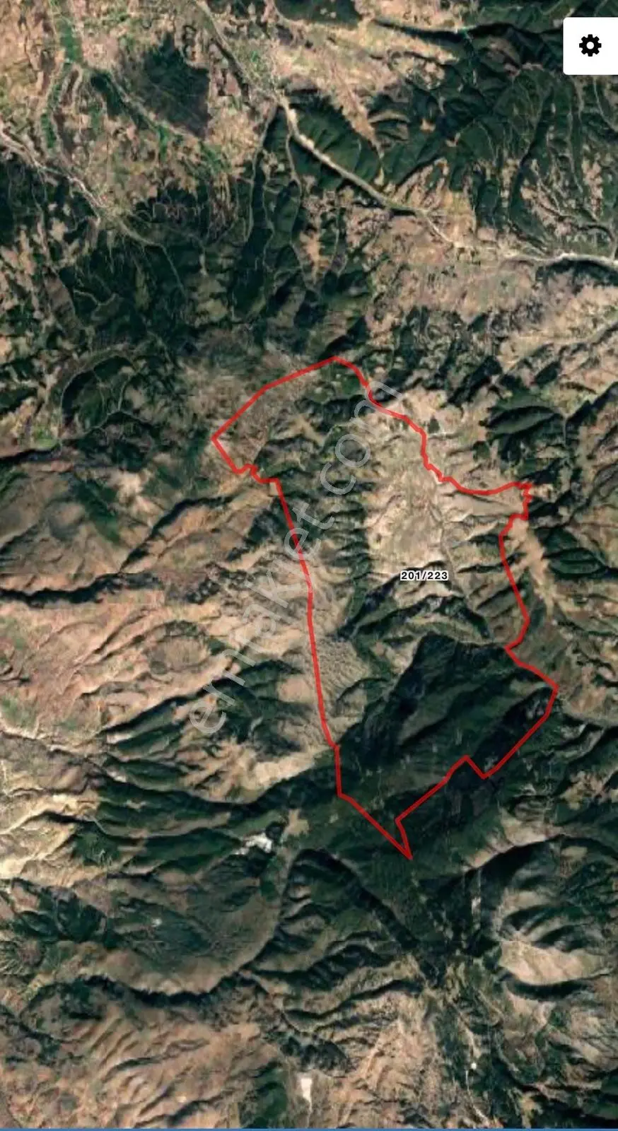 3en Gayrimenkul Kütahya Emet'te Tek Hisse 1398m2 Satılık — fotoğraf 6