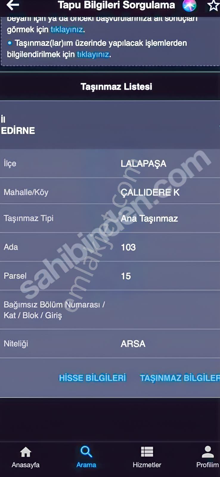 Edirne Çallıdere Köyünde 3 Kat İmarlı Köy İçinde 5000 M2 Arsa — fotoğraf 3
