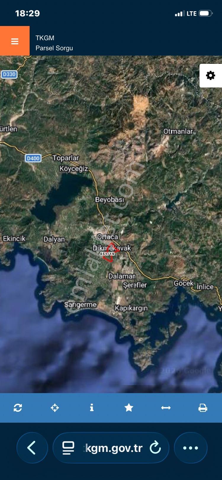 Ortaca Dikmekavak'ta 10.000 M² Satılık Bağ Ve Bahçe — fotoğraf 7
