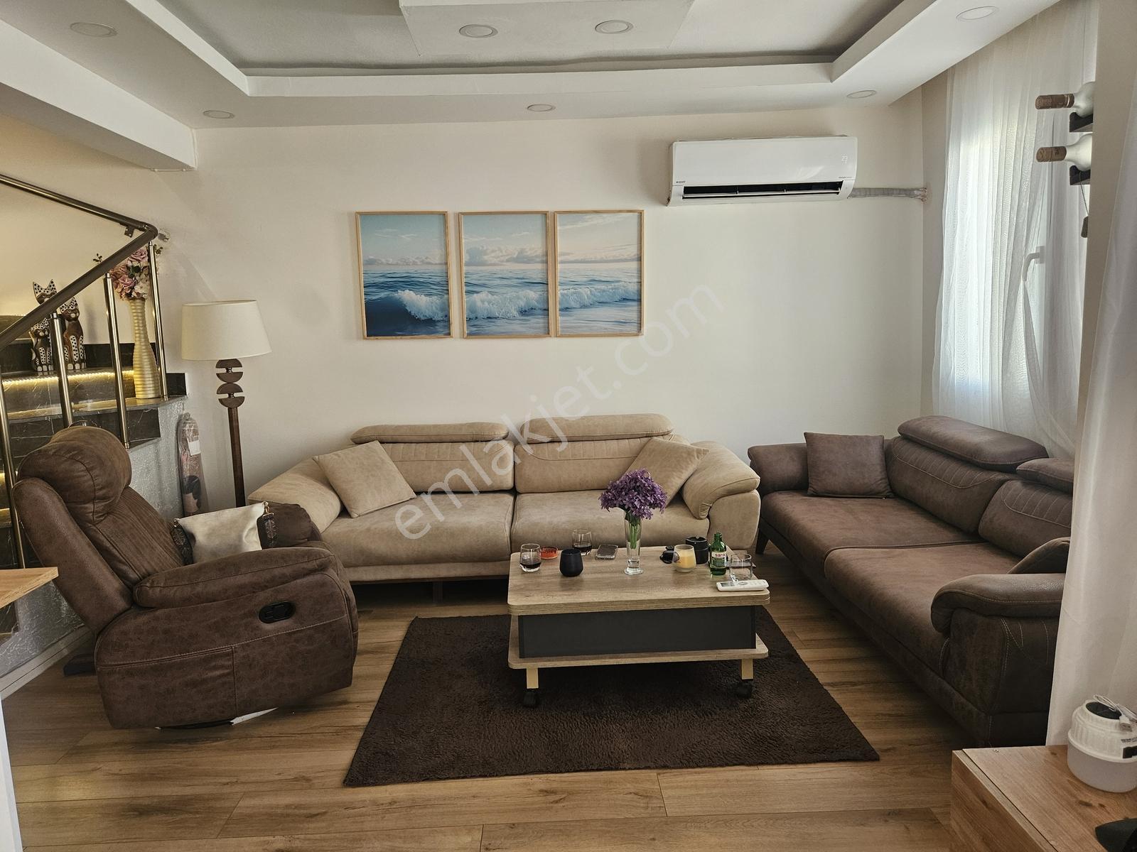 Eskı Foça Büyük Deniz Sitesinde 2+1 Bahçe Dubleksi Villa — fotoğraf 14