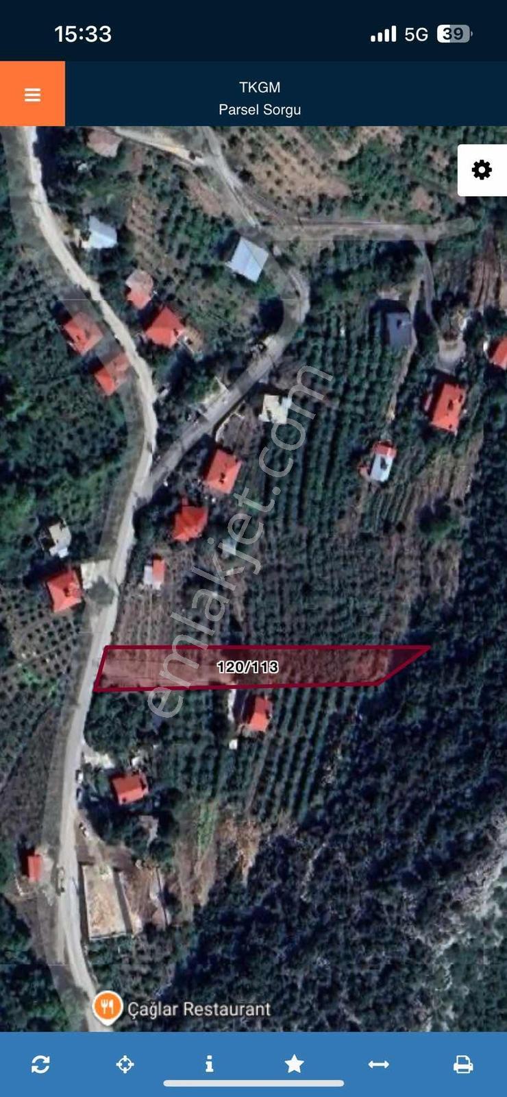 Toroslar Çağlarca Sunturas Köyünde 1.580 M2 Köy İçi İmarlı Arazi — fotoğraf 8