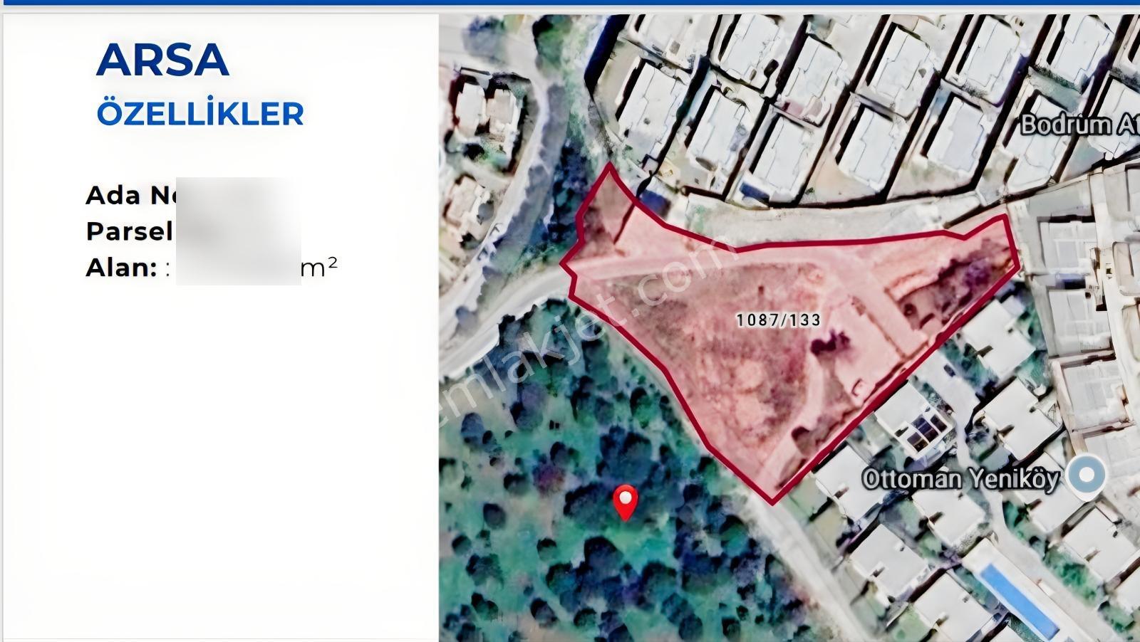 Bodrum Yeniköyde Merkezi Konumda 4.779 M² Yatırımlık Arsa — fotoğraf 4