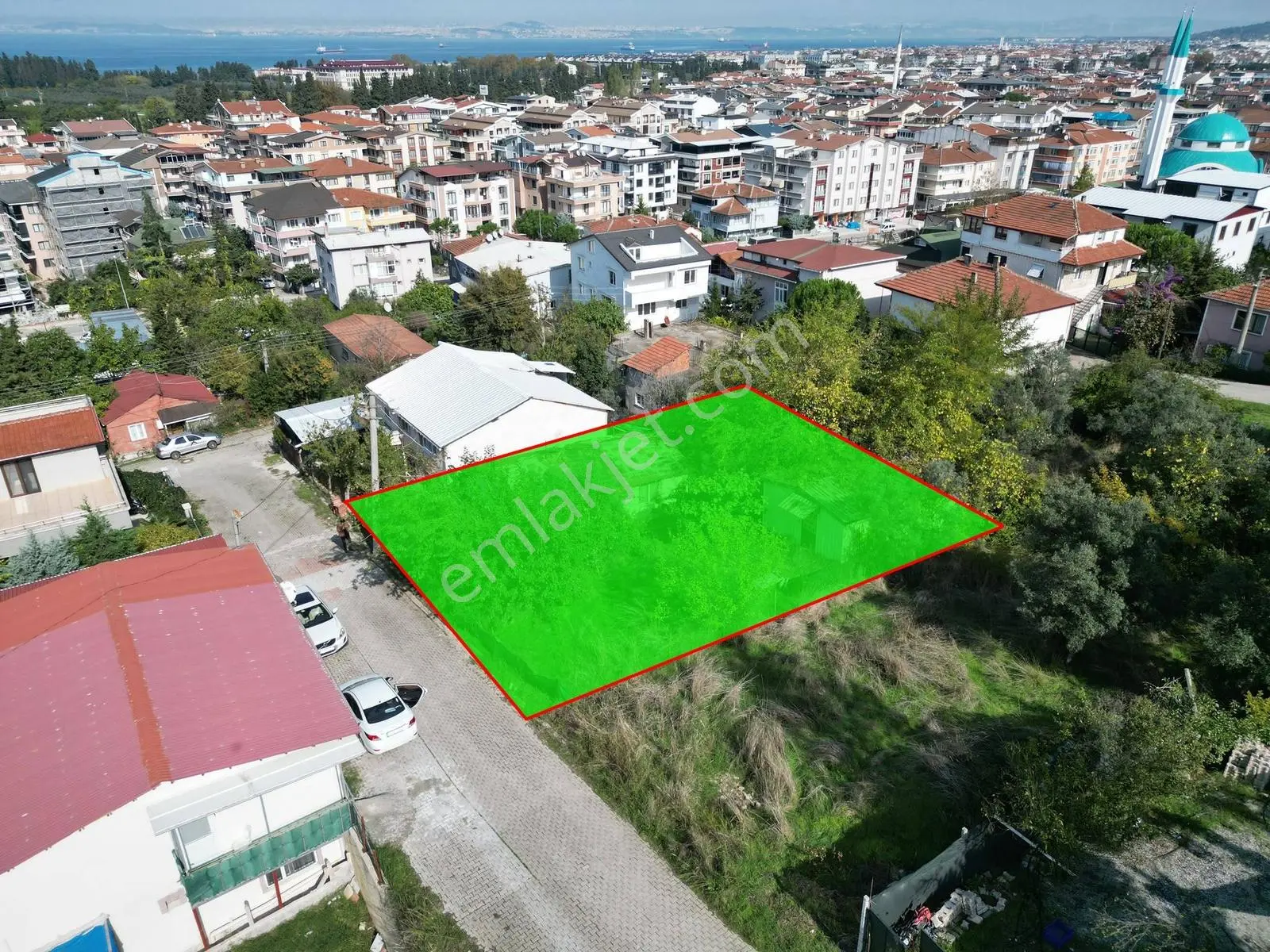 İsmetpaşa'Da Deniz Manzaralı Değerli Lokasyonda %40 İmarlı Arsa