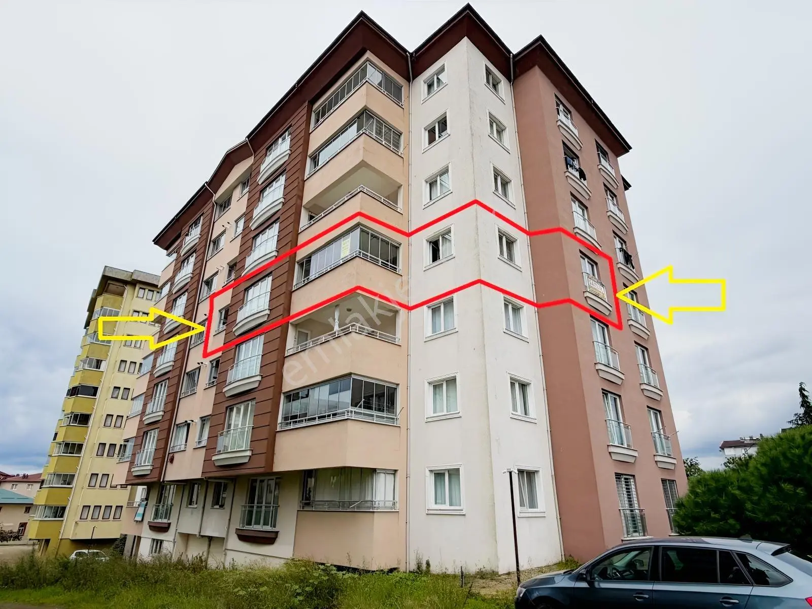 Mabel'den Galip Barutçu Apt. Satılık 3+1 170 M2 Geniş Daire — fotoğraf 3