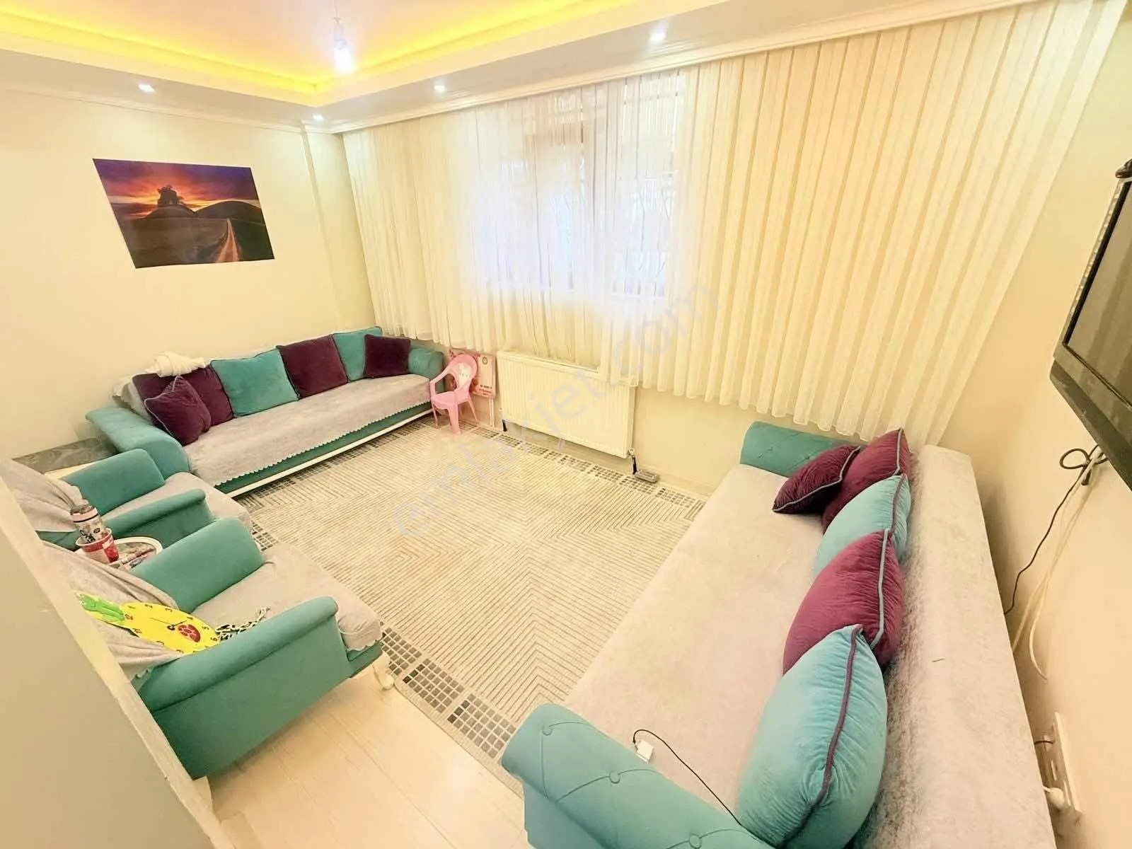 Demir İnşaat'tan İ.paşa Mah Tramvaya Yakın 2+1 100 M2 Bahçe Kat — fotoğraf 2