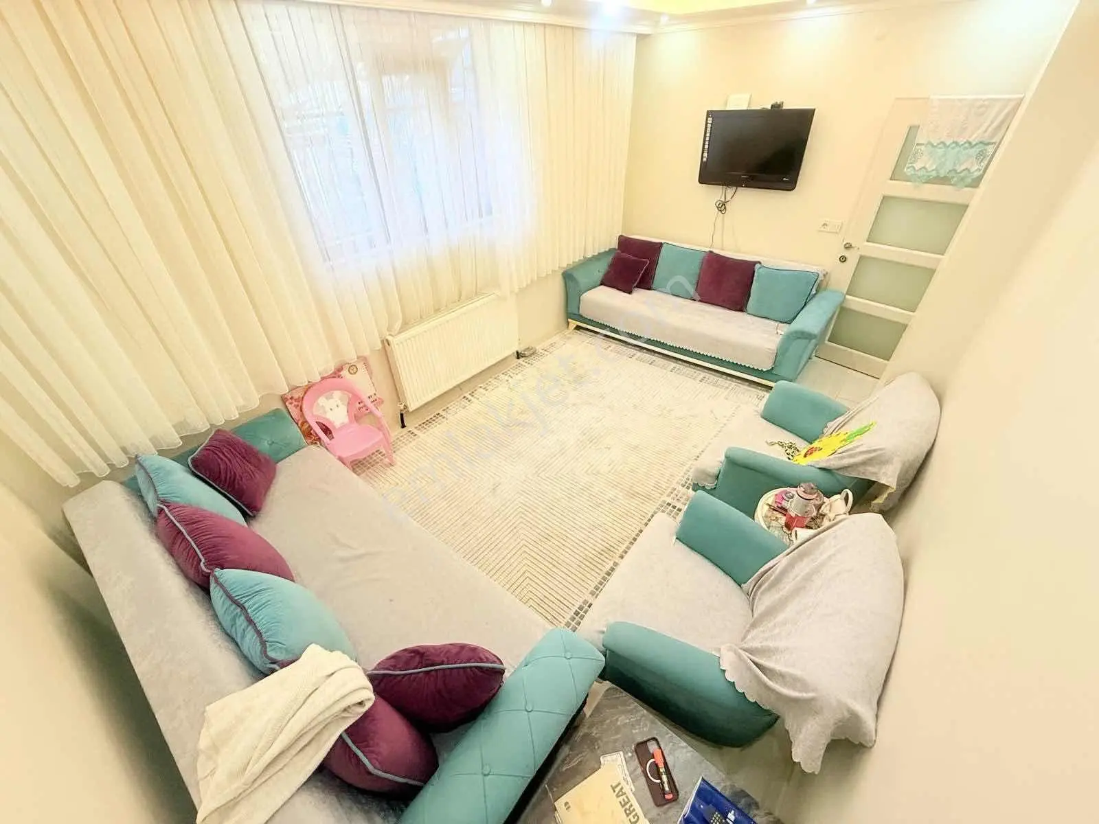 Demir İnşaat'tan İ.paşa Mah Tramvaya Yakın 2+1 100 M2 Bahçe Kat — fotoğraf 4