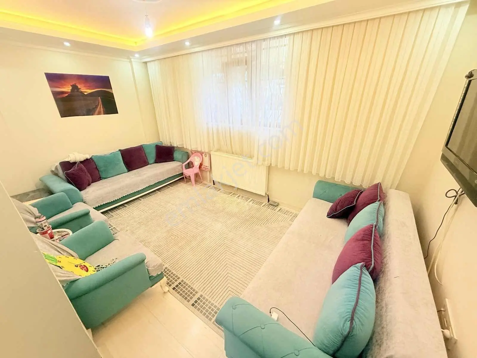 Demir İnşaat'tan İ.paşa Mah Tramvaya Yakın 2+1 100 M2 Bahçe Kat — fotoğraf 6