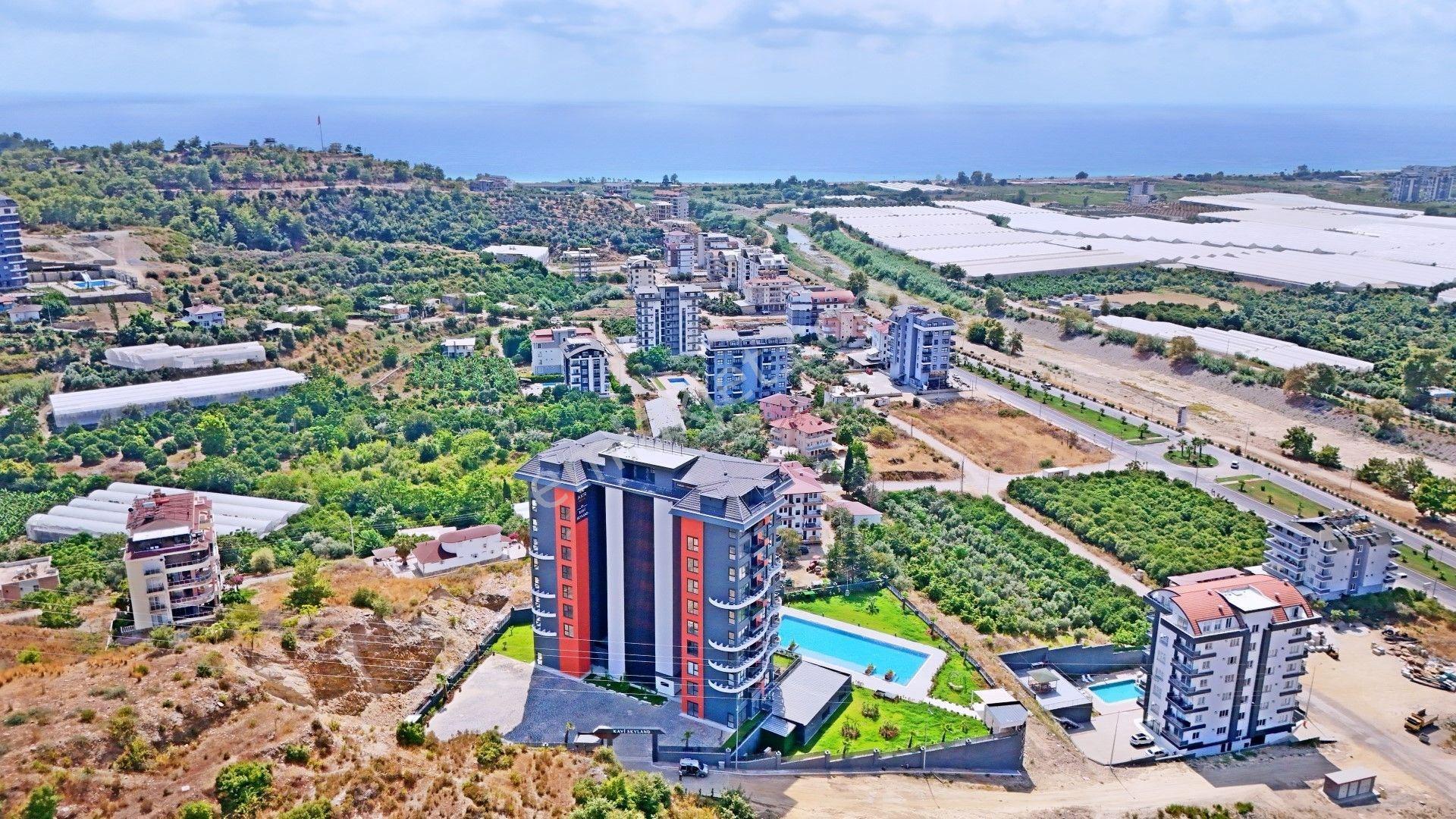 Alanya Demirtaş 1+1 Satılık Ful Deniz Ve Doğa Manzaralı Daire — fotoğraf 8