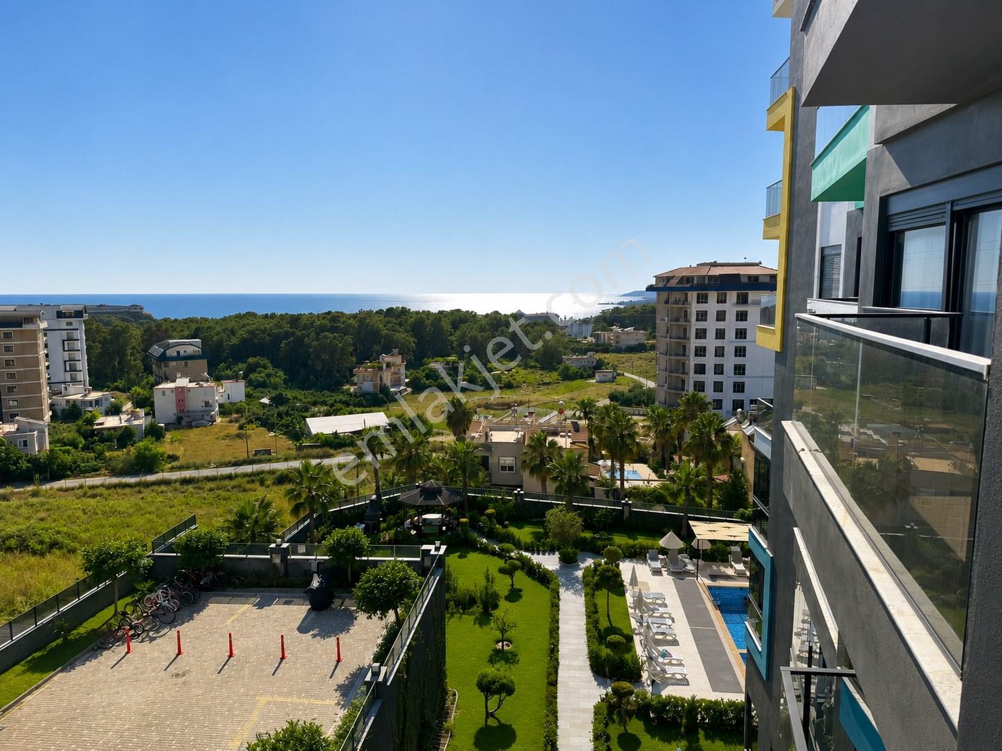 Alanya Avsallar 1+1 Full Deniz Ve Doğa Manzaralı Muhteşem Kompleks Daire — fotoğraf 2