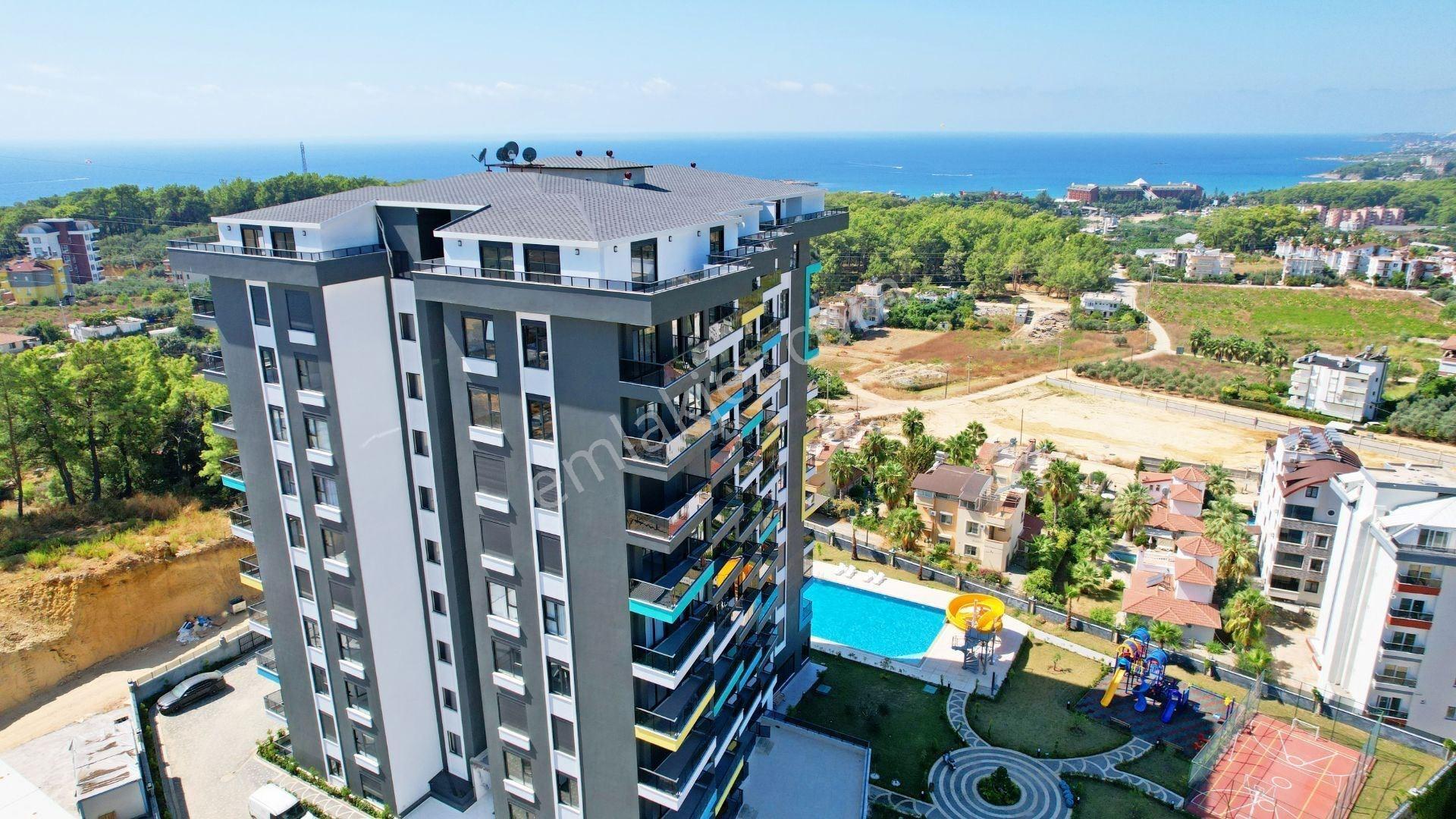 Alanya Avsallar 1+1 Full Deniz Ve Doğa Manzaralı Muhteşem Kompleks Daire — fotoğraf 4
