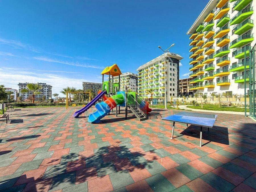 Alanya Avsallarda Muhteşem Residanceda Sıfır 1+1 Satılık Daire — fotoğraf 12