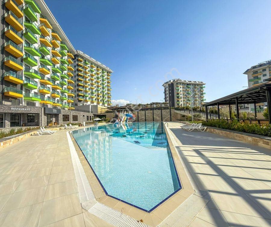 Alanya Avsallarda Muhteşem Residanceda Sıfır 1+1 Satılık Daire — fotoğraf 13