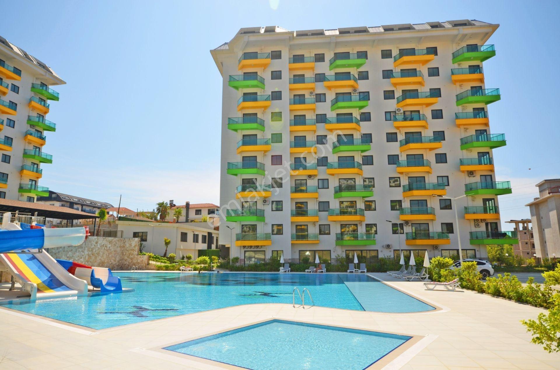 Alanya Avsallarda Muhteşem Residanceda Sıfır 1+1 Satılık Daire — fotoğraf 17