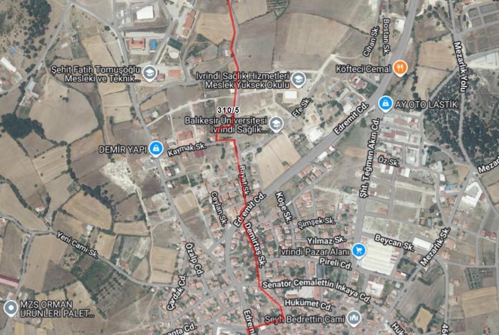 Mir'den İvrindi Sakarya Mahallesinde 2 Kat İmarlı Satılık Arsa — fotoğraf 4