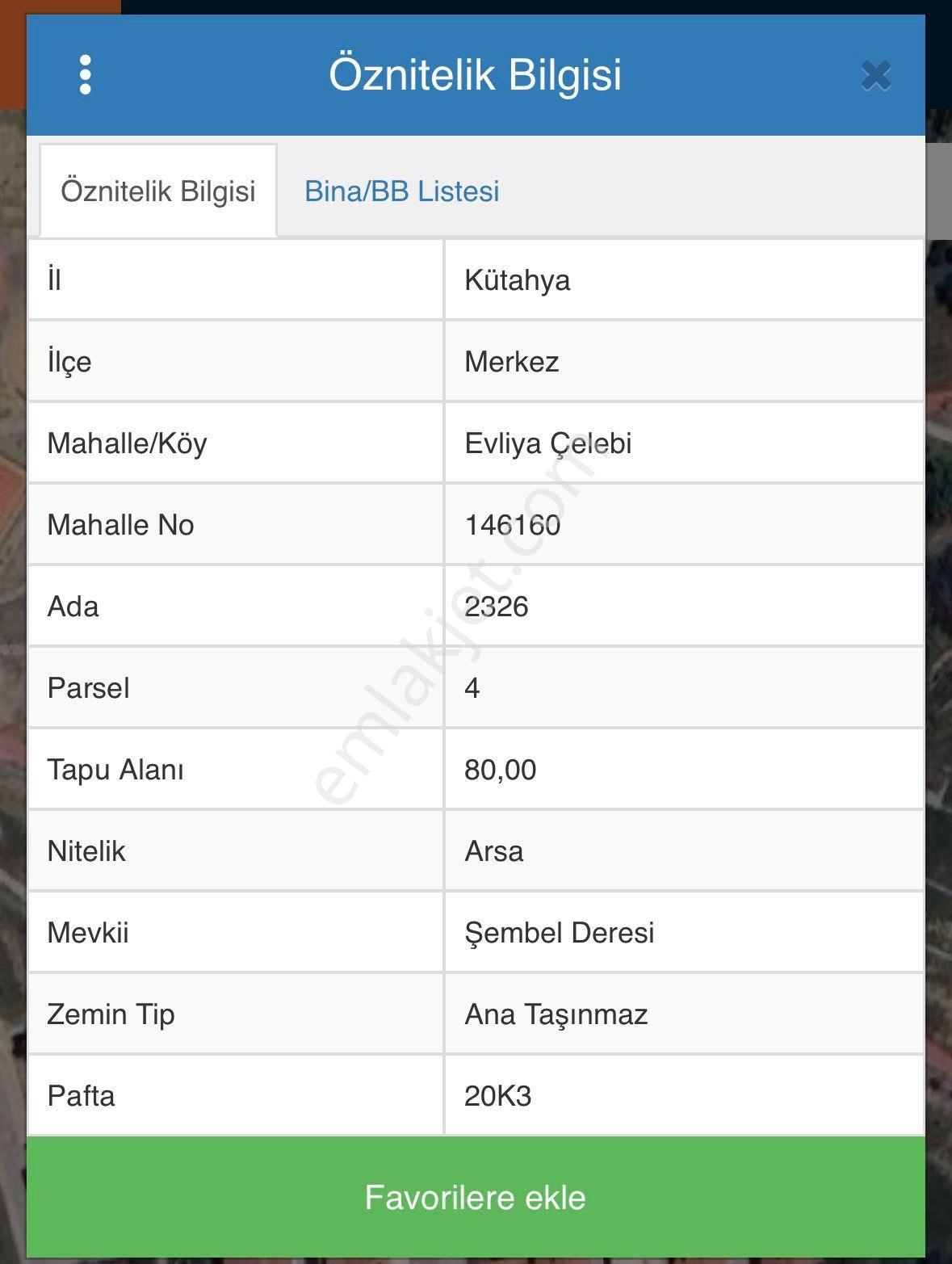 Özgü'Den Şehir Hastanesi Yakını Satılık Arsa