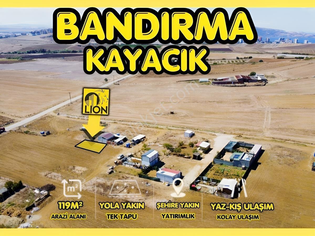 Lıon Emlak'Tan Kayacık'Ta Yola Yakın Fırsat Arsa