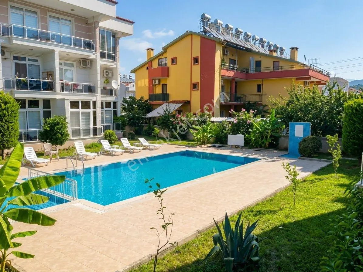 Kemer Aslanbucak’Ta Genişletilmiş, Şık 1+1 Bahçe Katı Fırsatı!