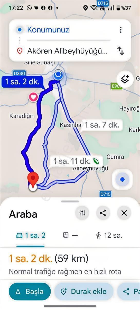 Akören'de 2.936 M² Kendinize Ait Müstakil Tarla — fotoğraf 4
