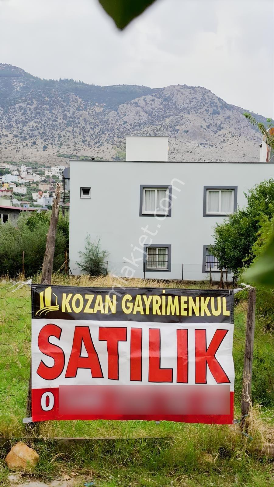 Kozan Gayrimenkulden Aglıboğazda 395 M2 Arsa