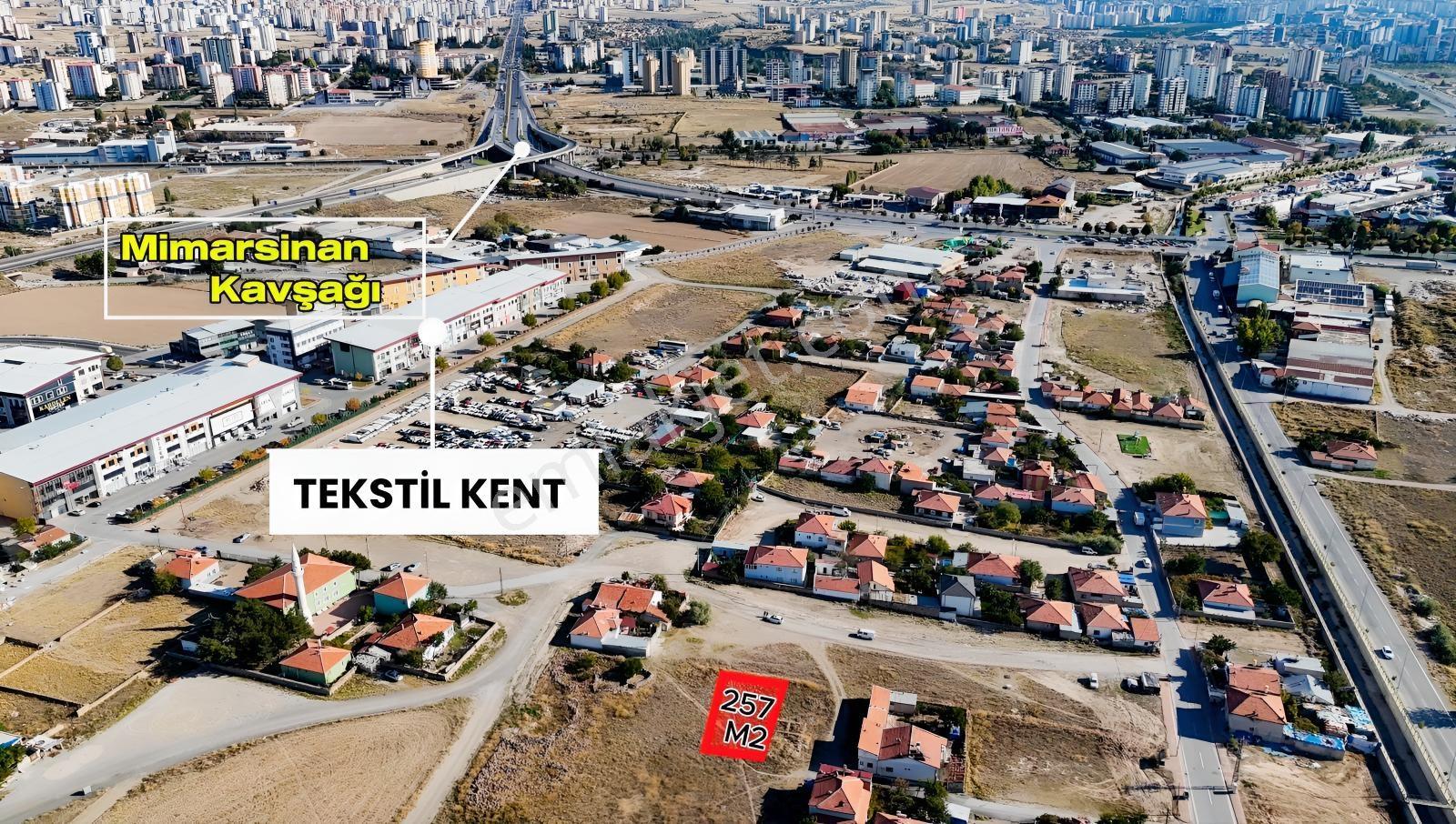 Çevre Yoluna 400 Metre | Tekstilkente Yakın | Ticari 257 M² Arsa — fotoğraf 2