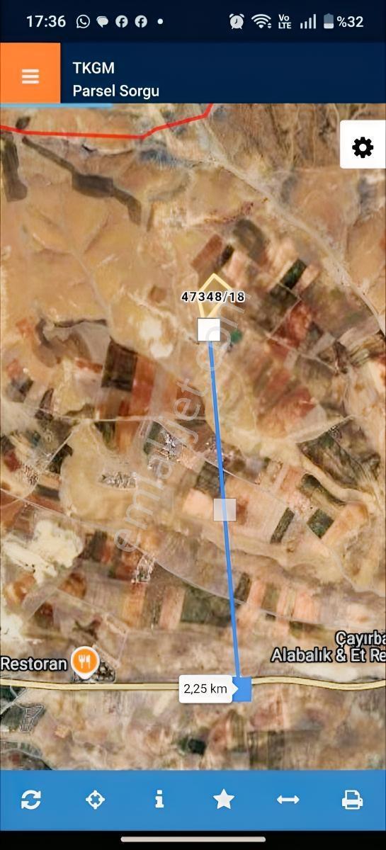 Çayırbağında 1000 M² Hisseli Satılık Tarla — fotoğraf 3