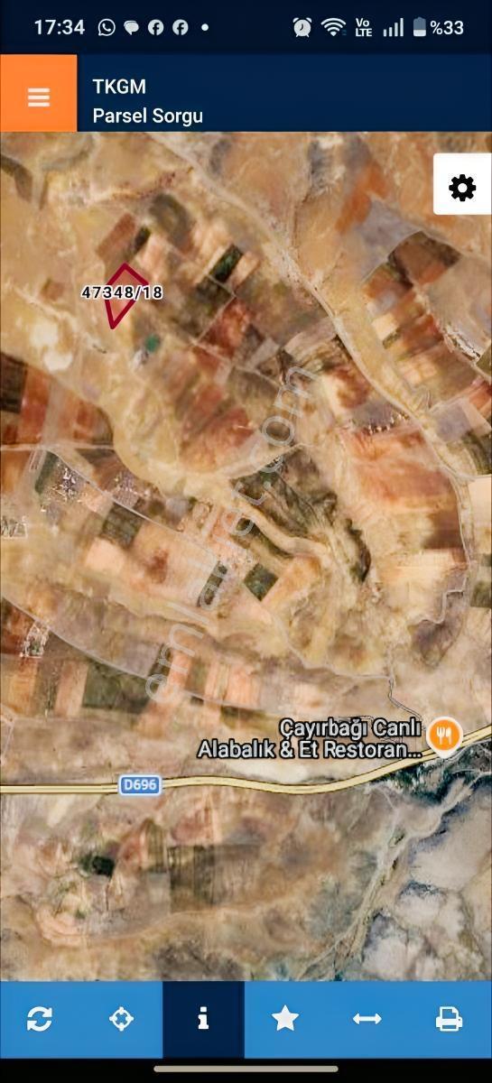 Çayırbağında 1000 M² Hisseli Satılık Tarla — fotoğraf 6