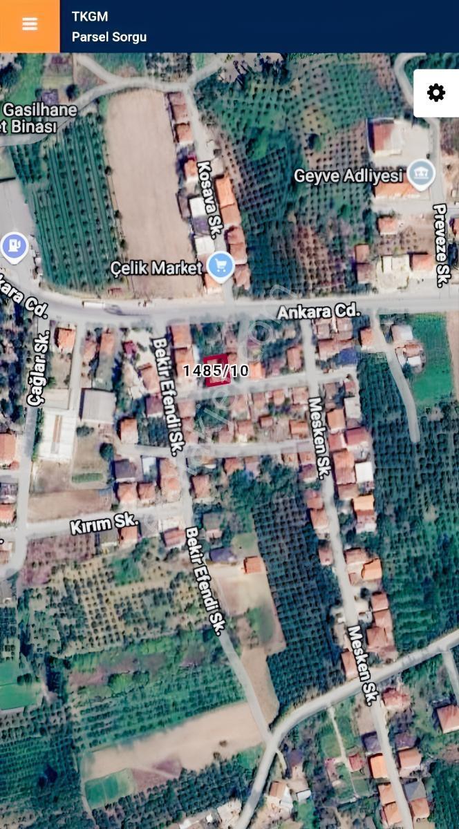 Adaplatin'den Geyve Merkezde 300 M2 Köşe Arsa %40 3 Kat İmarlı — fotoğraf 9