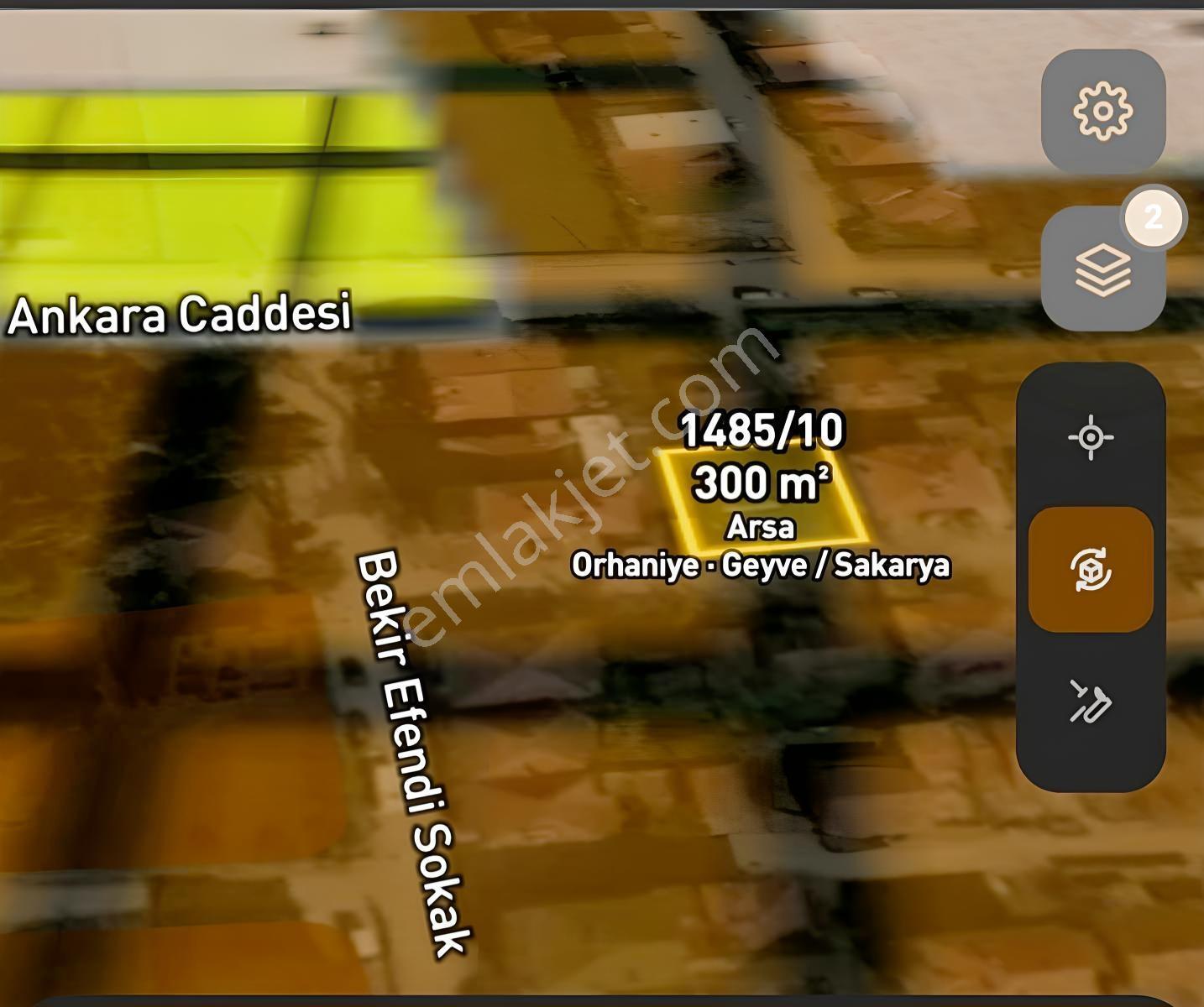 Adaplatin'den Geyve Merkezde 300 M2 Köşe Arsa %40 3 Kat İmarlı — fotoğraf 19