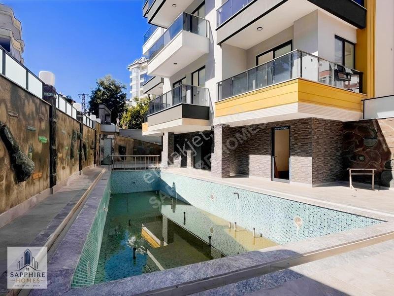 Alanya Merkez'De Tek Bloklu Site İçinde 2+1 Sıfır Daire