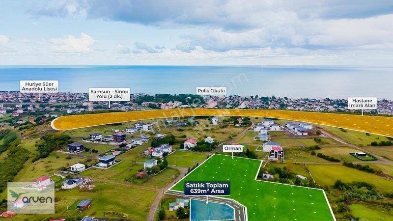Atakum Çatalçam'da Benzersiz Fırsat Villalık Satılık Köşe Parsel — fotoğraf 8