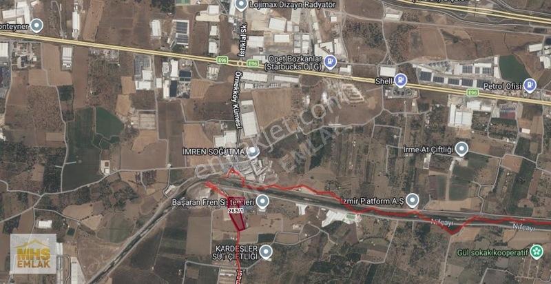 Kemalpaşa'Da 14.577M² Satılık Arsa Çevre Yolu Yakını