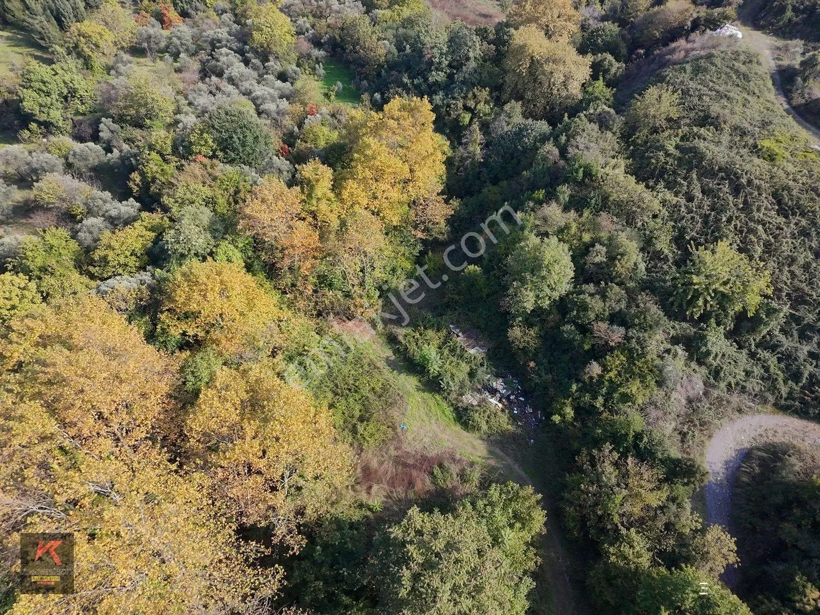 Kardeşten Tepeköyde 1.953m² Yola Cepheli, Doğayla İç İçe Tarla — fotoğraf 13