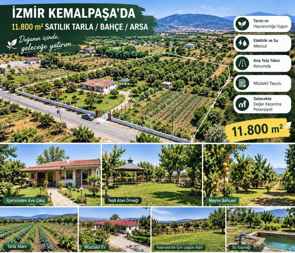 Kemalpaşa Bölgesin De Yatırıma Uygun 11.860M2 Arsamız Satılıktır