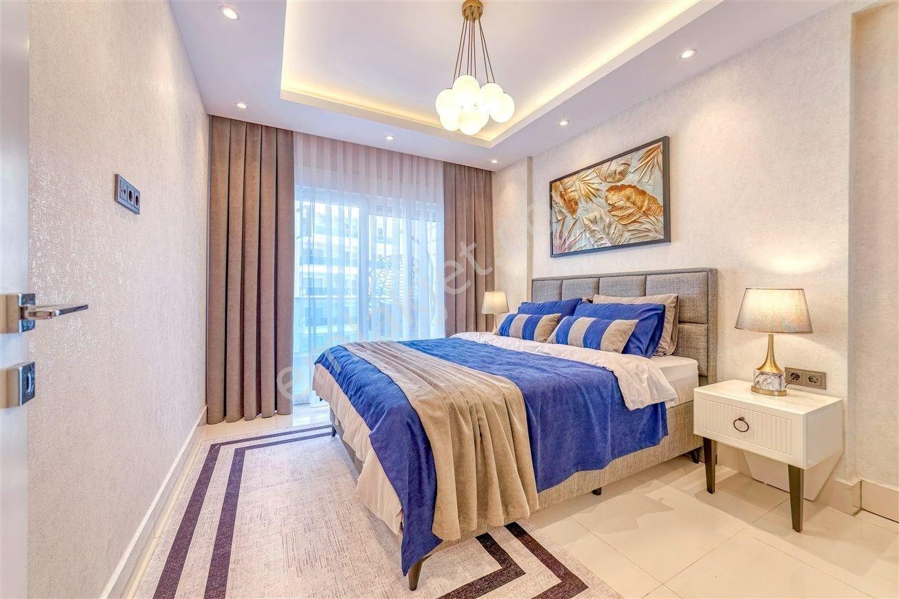 Alanya Tosmur’da Deniz Manzaralı Ultra Lüks Eşyalı 1+1 Satılık Daire — fotoğraf 10